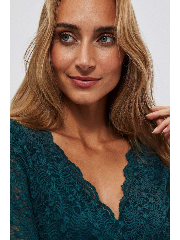 Moodo Zelena ženska čipkasta haljina marke Moodo