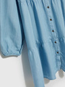 Moodo Moodo svijetloplava ženska košulja haljina