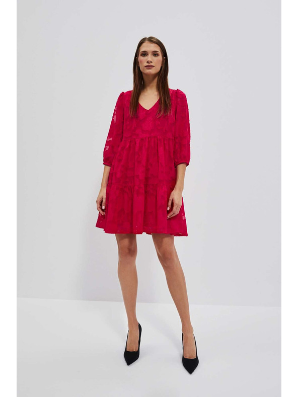 Moodo Moodo roza ženska haljina