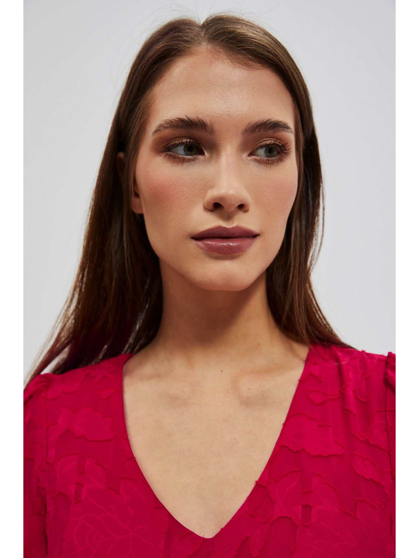 Moodo Moodo roza ženska haljina