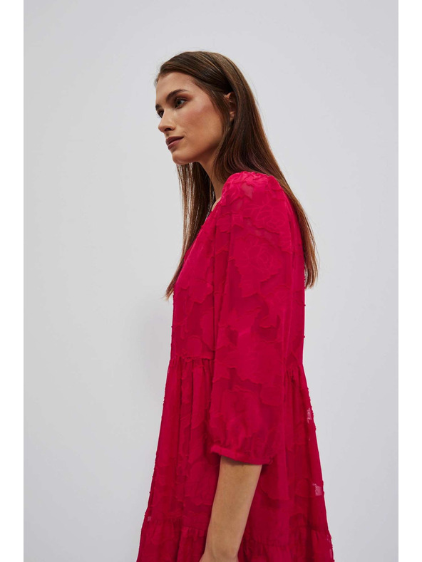 Moodo Moodo roza ženska haljina