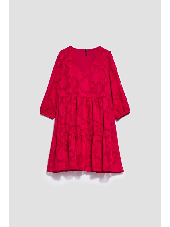 Moodo Moodo roza ženska haljina