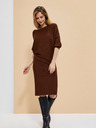 Moodo Smeđa ženska haljina Moodo
