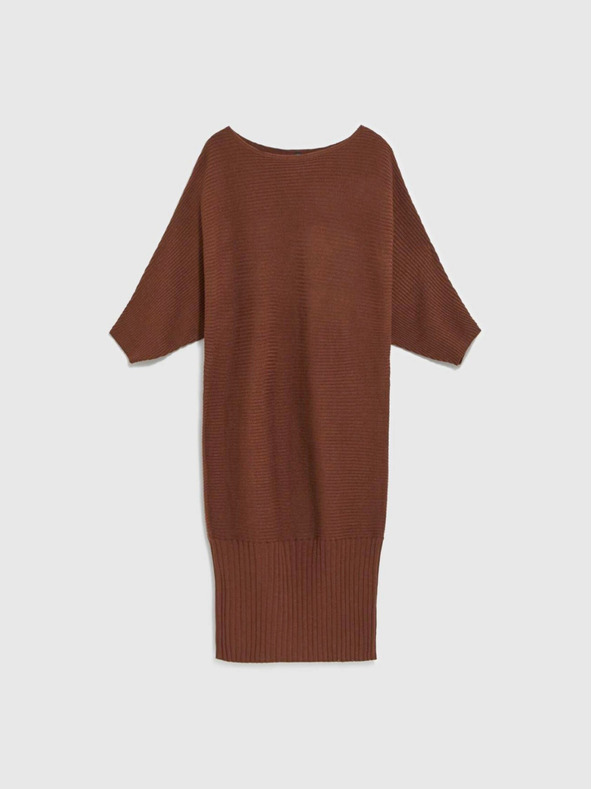 Moodo Smeđa ženska haljina Moodo