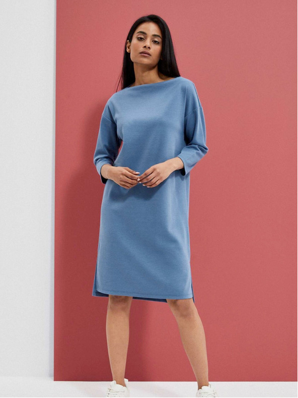 Moodo Moodo plava ženska haljina