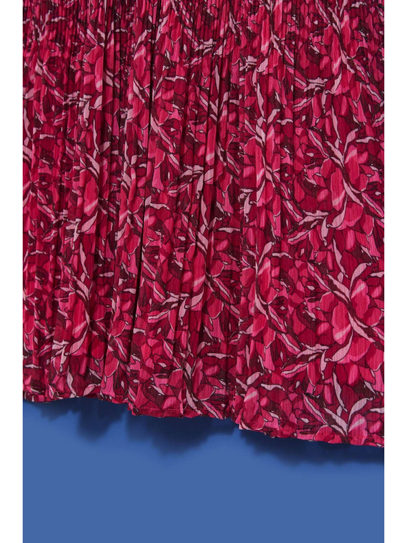 Moodo Moodo roza ženska cvjetna haljina