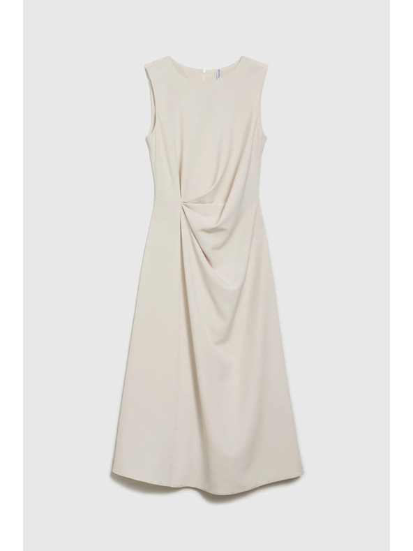 Moodo Ženska bež haljina MOODO