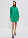 Moodo Moodo zelena ženska košulja haljina