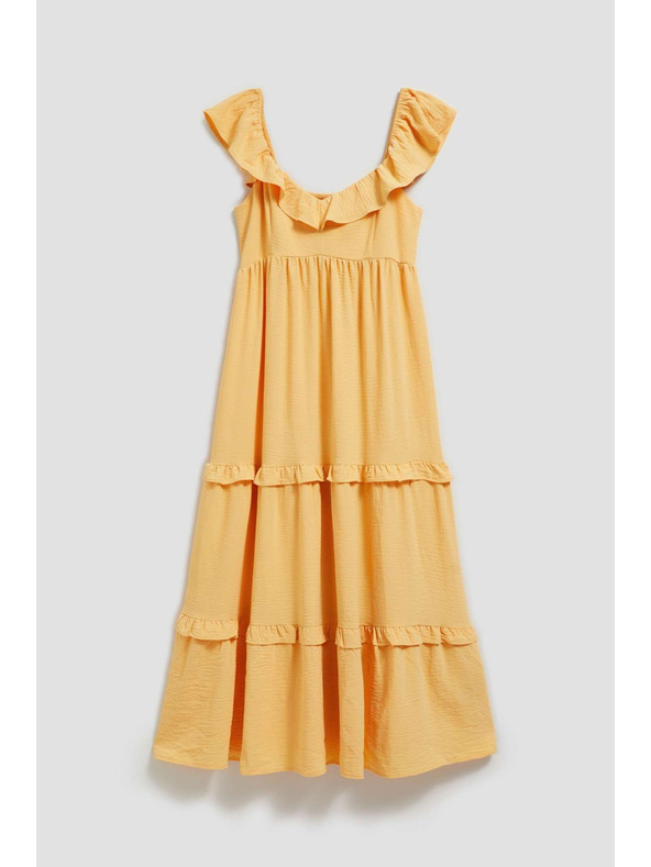Moodo Žuta ženska haljina Moodo