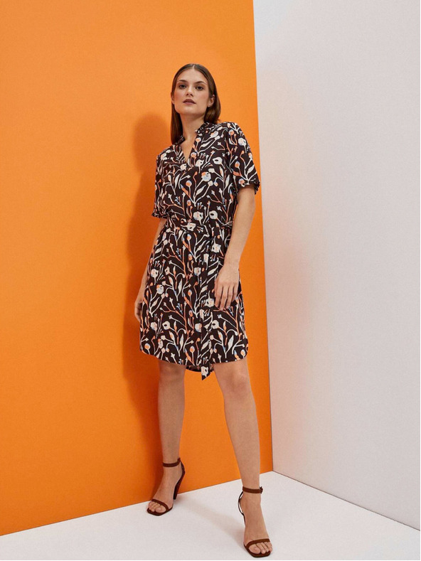 Moodo MOODO ženska haljina s uzorkom