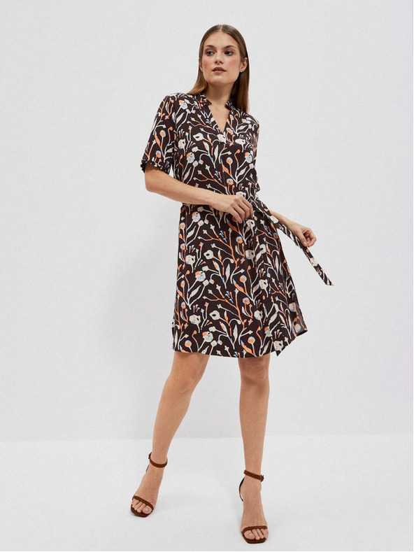 Moodo MOODO ženska haljina s uzorkom