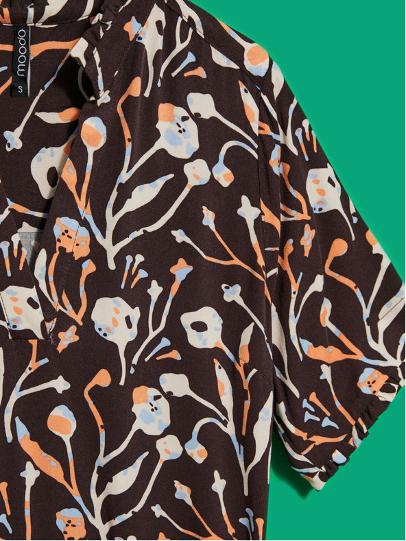 Moodo MOODO ženska haljina s uzorkom