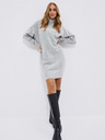 Moodo Svijetlo siva ženska haljina Moodo