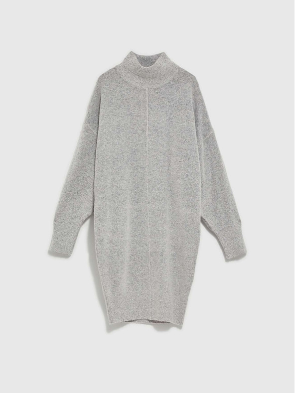 Moodo Svijetlo siva ženska haljina Moodo