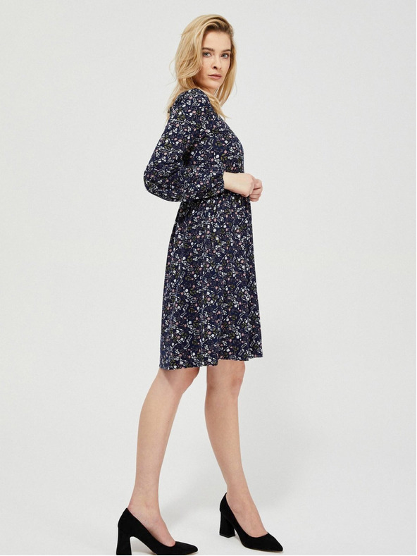 Moodo Tamno plava ženska cvjetna haljina marke Moodo