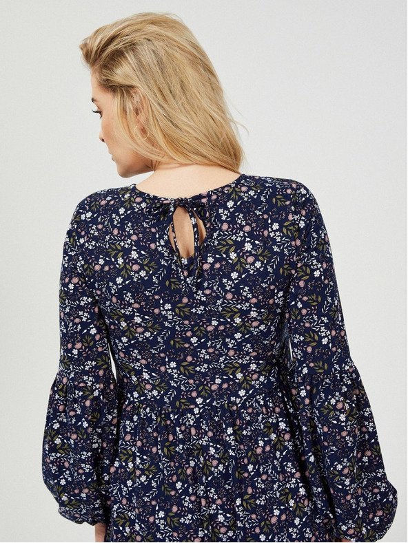 Moodo Tamno plava ženska cvjetna haljina marke Moodo