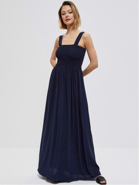 Moodo Moodo tamnoplava ženska haljina