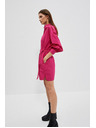 Moodo Ružičasta Moodo ženska haljina-košulja