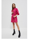 Moodo Ružičasta Moodo ženska haljina-košulja