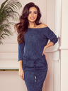numoco Sportska haljina - tamno plava - jeans Numoco
