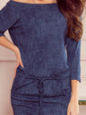 numoco Sportska haljina - tamno plava - jeans Numoco