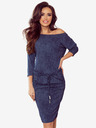 numoco Sportska haljina - tamno plava - jeans Numoco