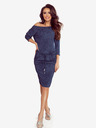 numoco Sportska haljina - tamno plava - jeans Numoco