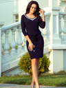 numoco Sportska haljina s rubom - tamnoplava Numoco