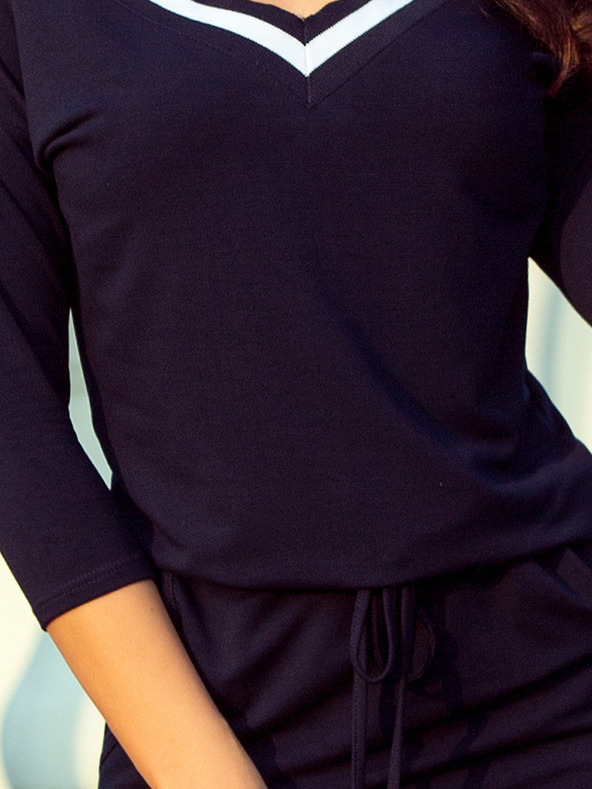 numoco Sportska haljina s rubom - tamnoplava Numoco