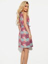 numoco Haljina A kroja s dekolteom - ružičaste i plave Numoco mandale