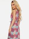 numoco Haljina A kroja s dekolteom - ružičaste i plave Numoco mandale