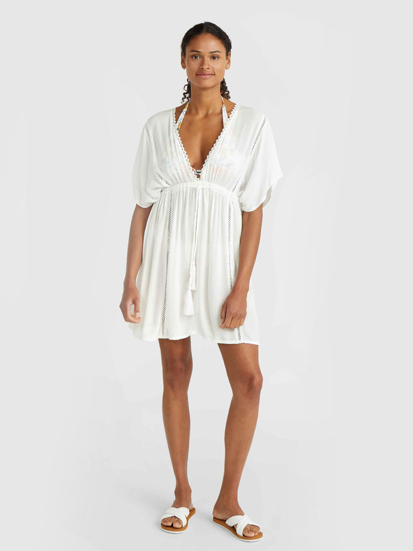 O'Neill O'Neill ESSENTIALS MONA ženska haljina bijela