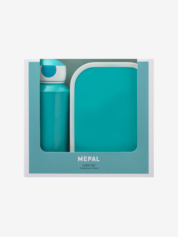 Mepal Tirkizni snack set za djecu Mepal Campus Turquoise