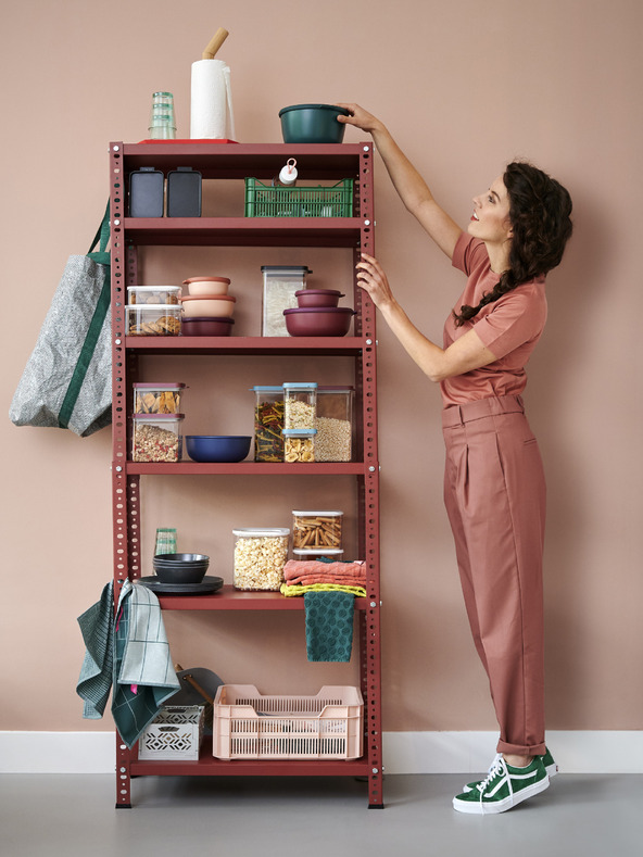 Mepal Set posuda za hranu Mepal Omnia Nordic White (3 kom)