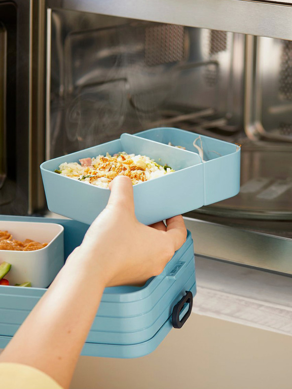 Mepal Tamno ružičasti ručni box Mepal Bento