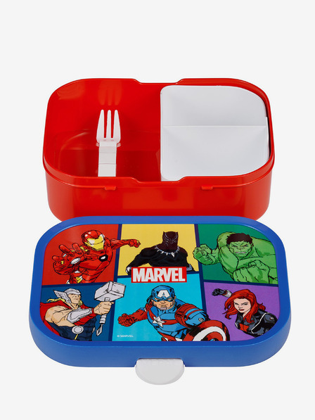 Mepal Plavo-crvena kutija za grickalice za djecu Mepal Campus Avengers