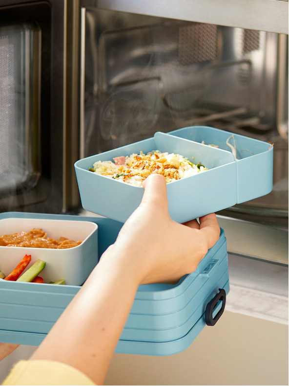 Mepal Svijetlozeleni ručni box Mepal Bento (1500 ml)