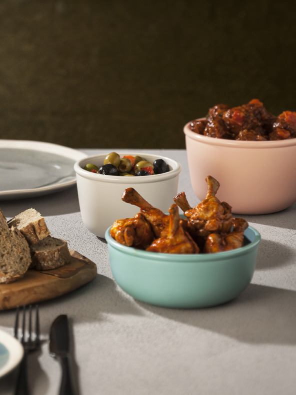 Mepal Svijetlo siva posuda Mepal Cirqula Nordic White (500 ml)