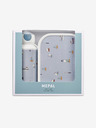 Mepal Svijetloplavi set za grickalice s uzorkom za djecu Mepal Campus Little Dutch Sailor Bay