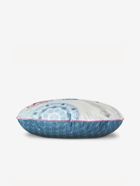 Hip Bedding Promjer 55 cm - Home Hip Kodiak plavi dvostrani jastuk s uzorkom