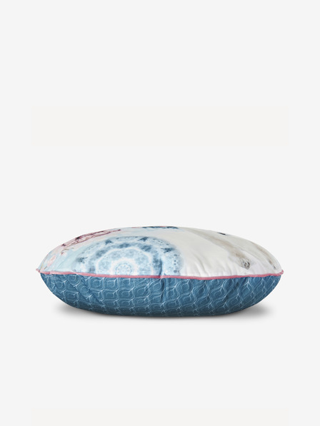 Hip Bedding Promjer 55 cm - Home Hip Kodiak plavi dvostrani jastuk s uzorkom