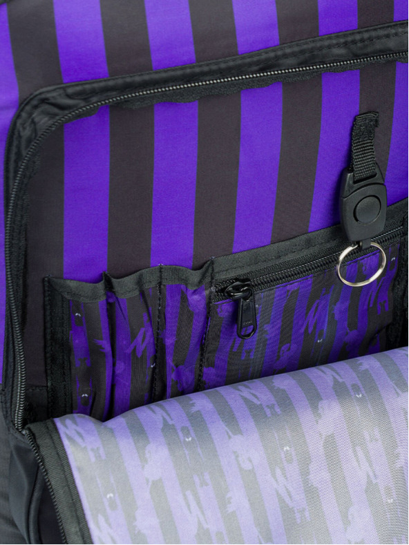 BAAGL  Crni školski ruksak Cubic Wednesday Baagl