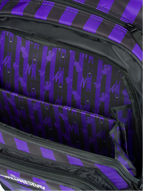 BAAGL  Crni školski ruksak Cubic Wednesday Baagl