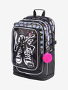 BAAGL  Crni školski ruksak Cubic Sneakers Baagl