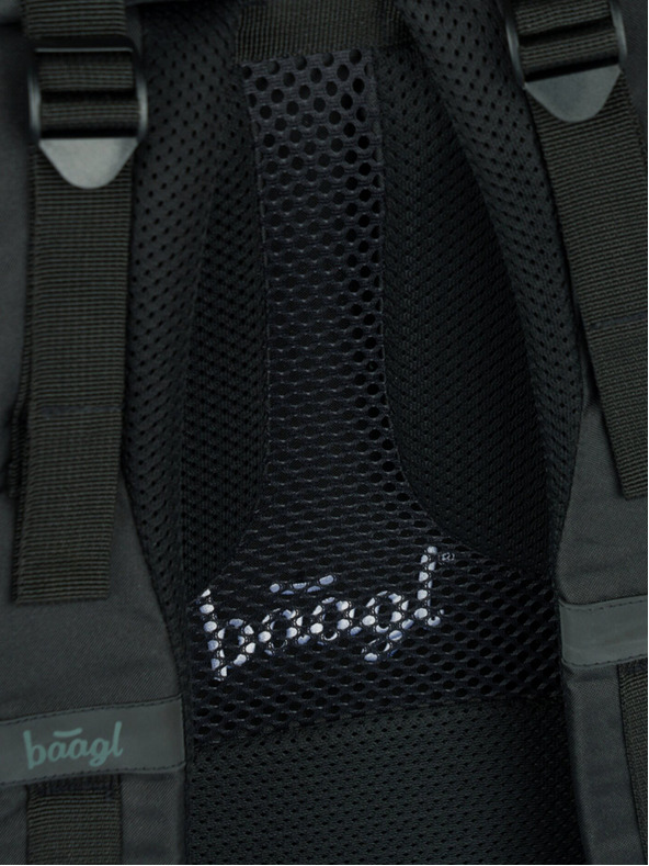 BAAGL  Crni školski ruksak Skate Wednesday Nevermore Baagl