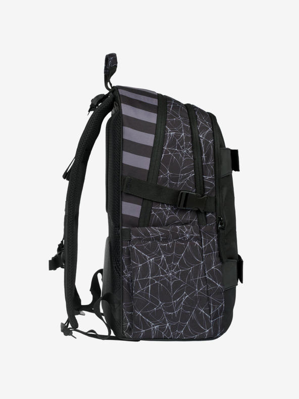 BAAGL  Black 3 SET Skate Wednesday Nevermore: ruksak, pernica, torba Baagl