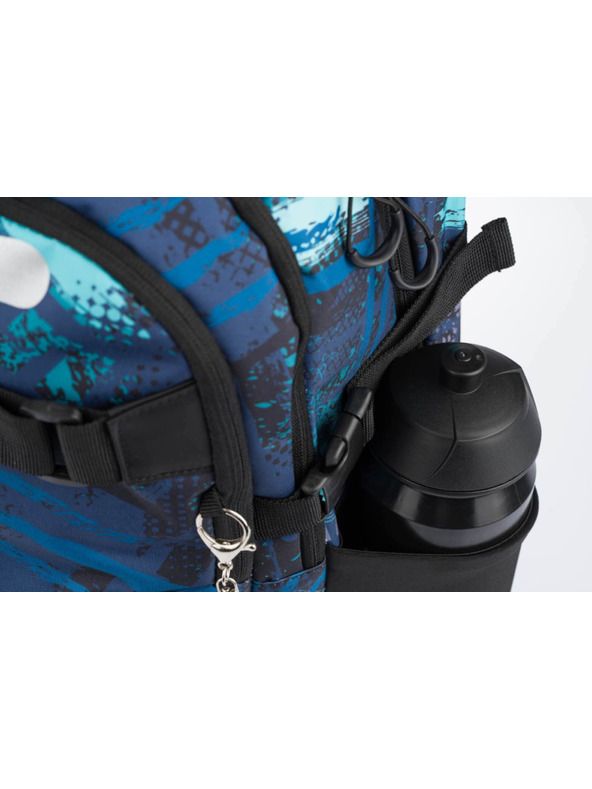 BAAGL  Plavi školski ruksak Skate Structures Baagl