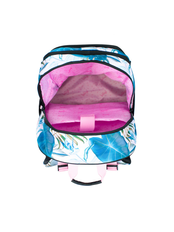 BAAGL  Purple Skate Leafs Baagl školski ruksak