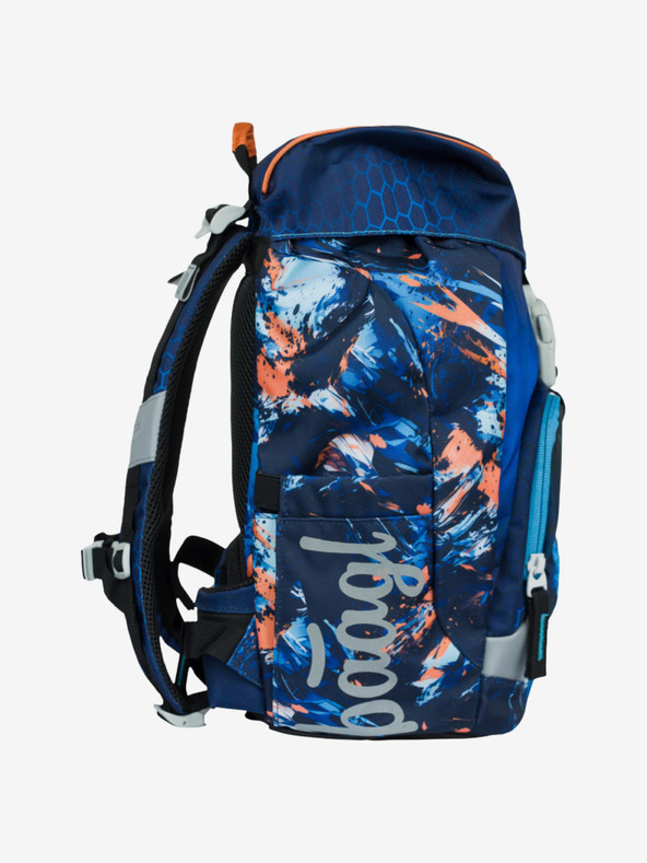 BAAGL  Plavi školski ruksak Airy Motorbike Baagl