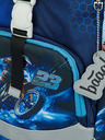 BAAGL  Plavi školski ruksak Airy Motorbike Baagl